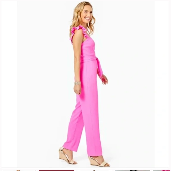 Lilly Pulitzer Eppley jumpsuit NWT - Picture 4 of 9